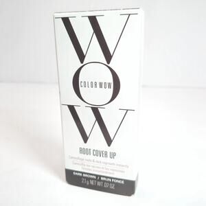 COLORWOW Root Cover Up Dark Brown - New in Box .07oz Camouflage Roots